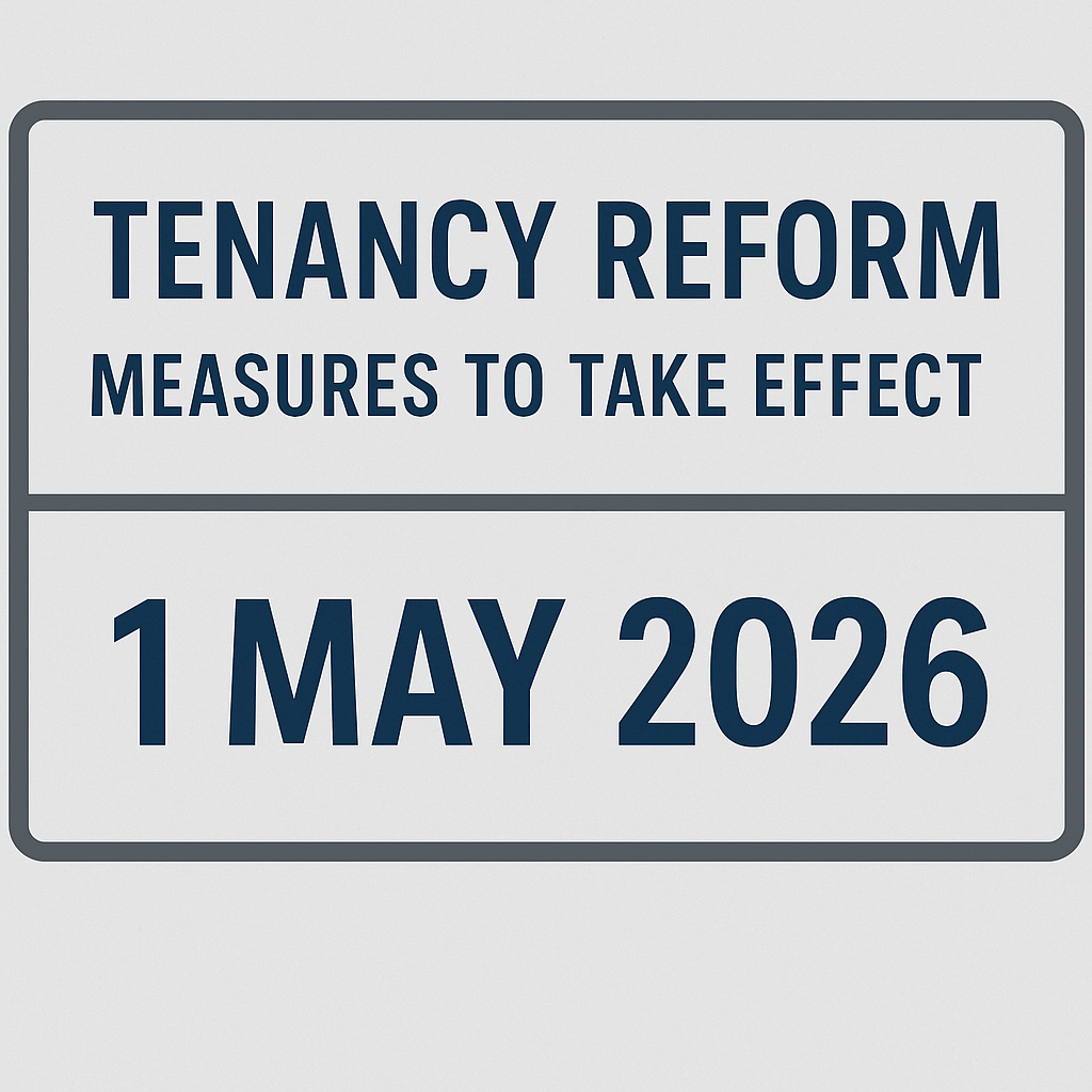 Tenancy Reform Measures to Take Effect 1 May 2026
